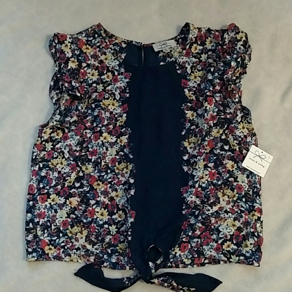 NWT Twine & String Top